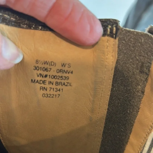 LLBean women’s Deerfield knee high leather dark brown boots. Size 8.5 - Picture 11 of 15